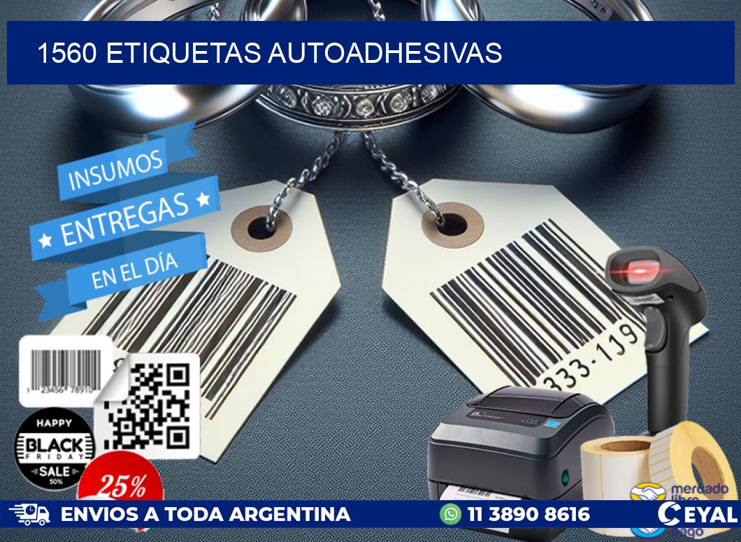 1560 ETIQUETAS AUTOADHESIVAS