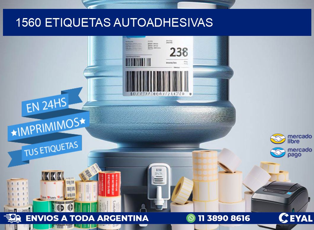 1560 ETIQUETAS AUTOADHESIVAS