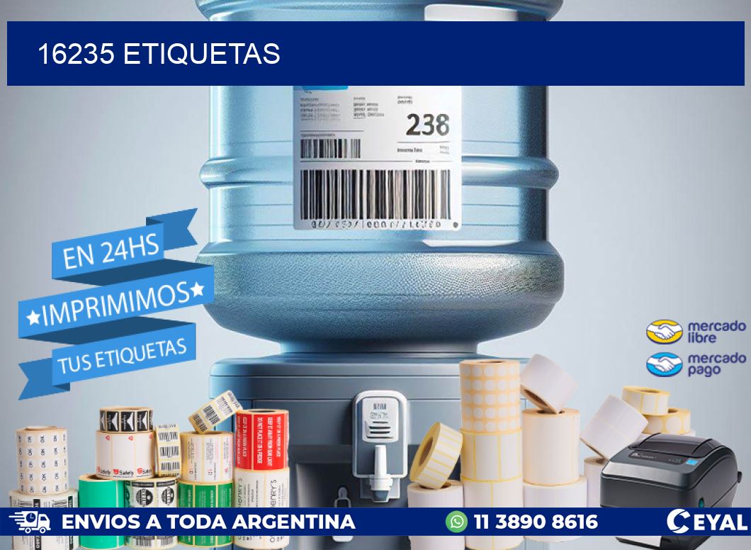 16235 ETIQUETAS
