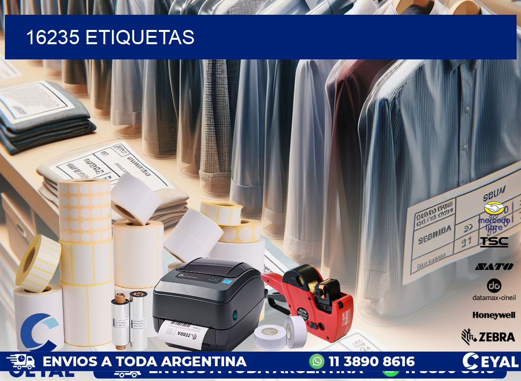 16235 ETIQUETAS