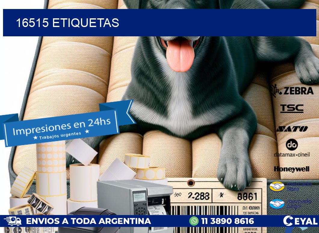 16515 ETIQUETAS
