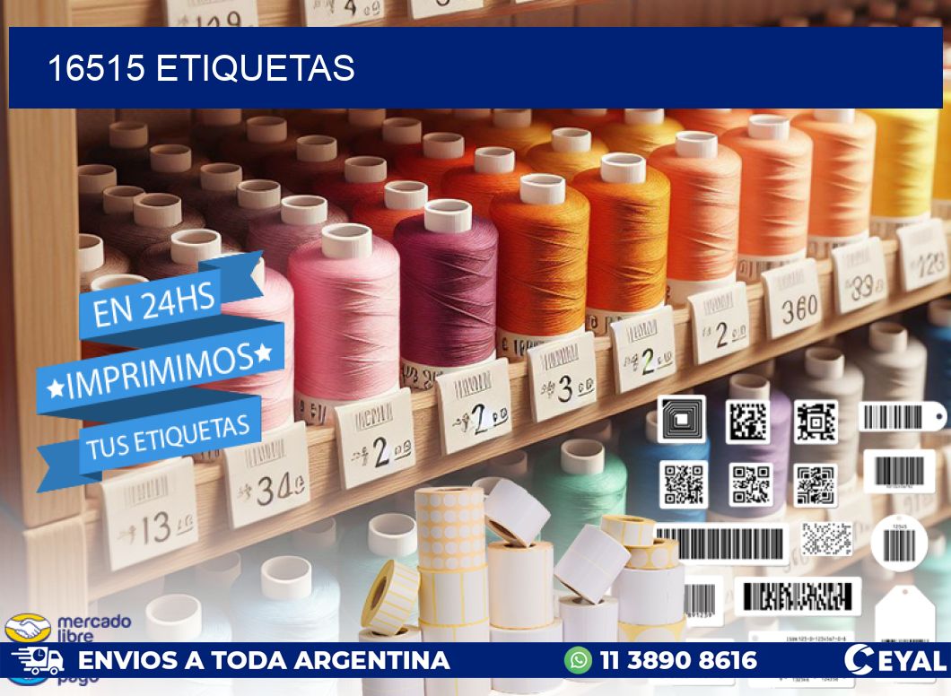 16515 ETIQUETAS