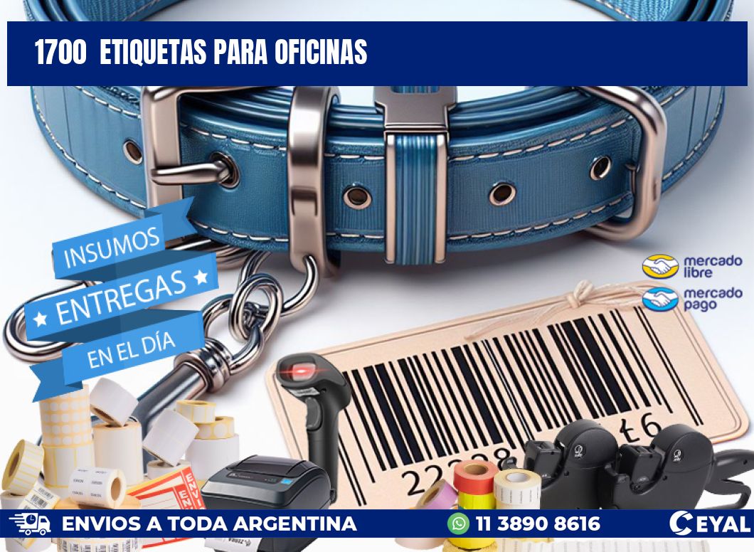 1700 ETIQUETAS PARA OFICINAS