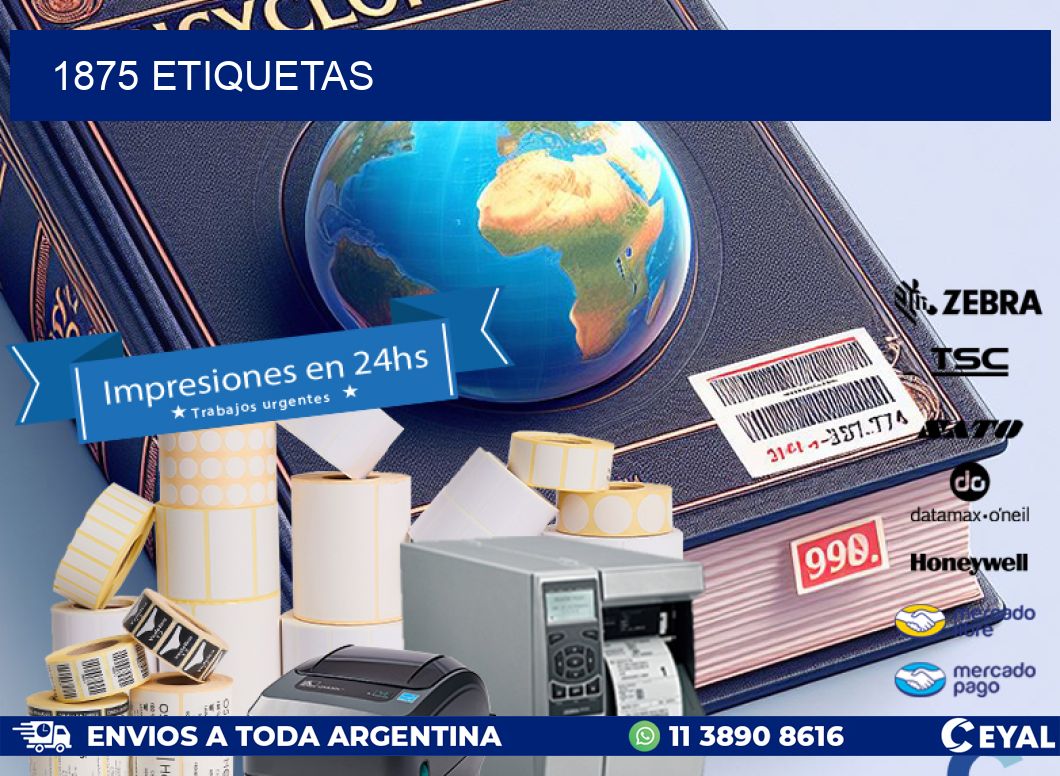 1875 ETIQUETAS