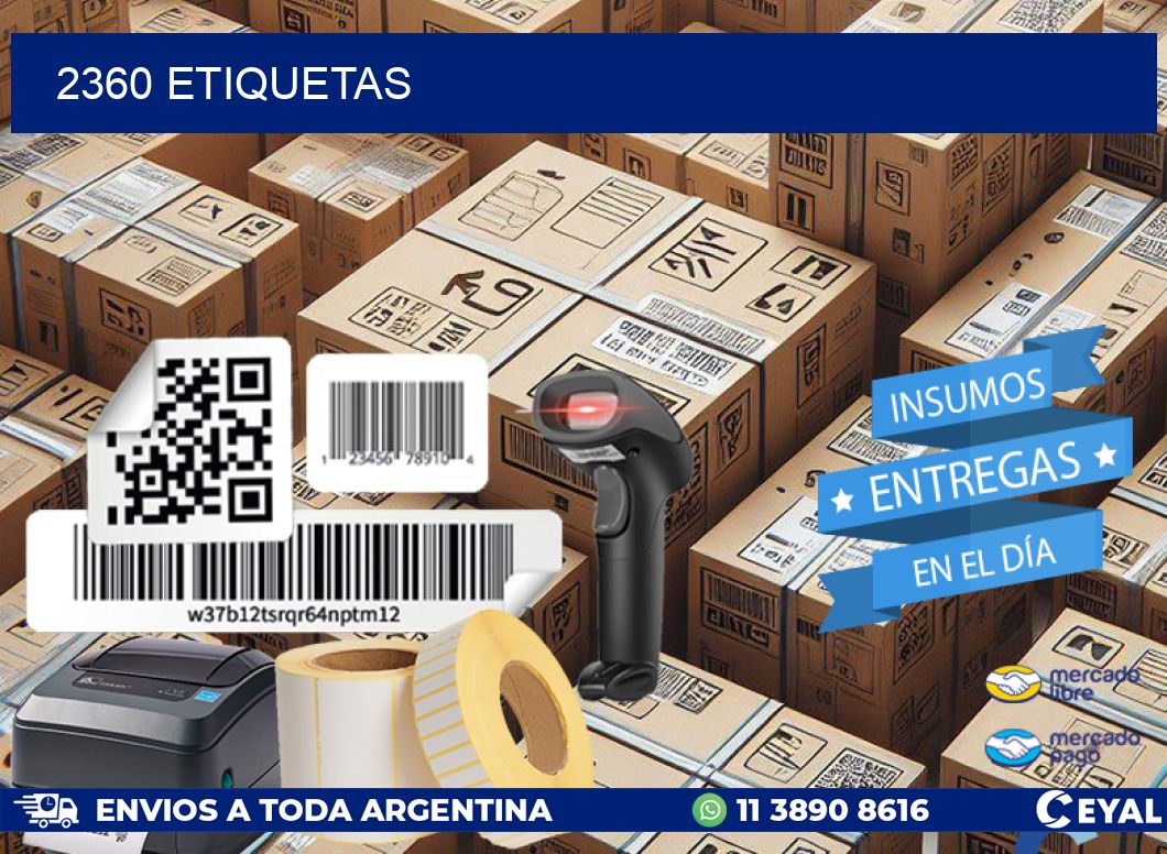 2360 ETIQUETAS