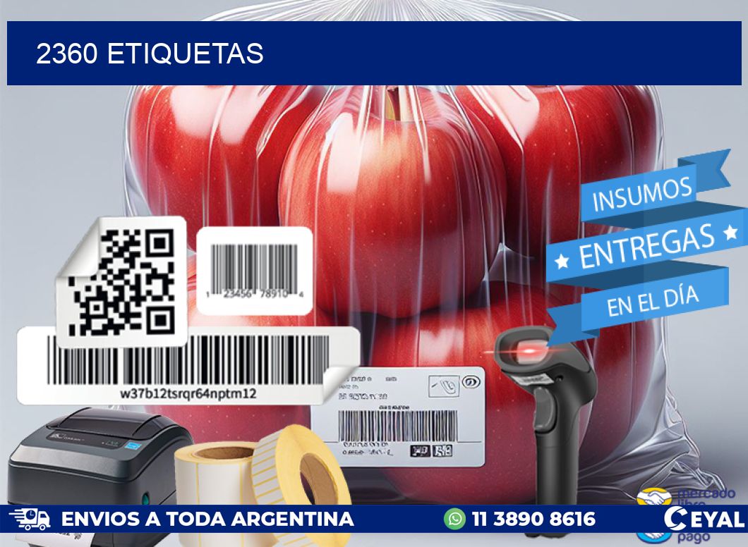2360 ETIQUETAS