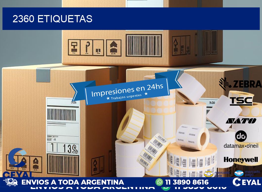 2360 ETIQUETAS