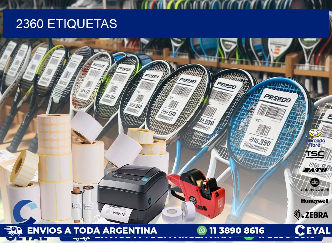 2360 ETIQUETAS