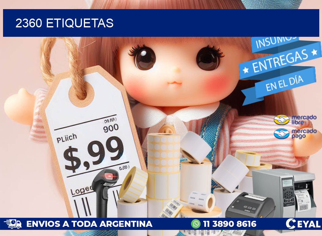 2360 ETIQUETAS