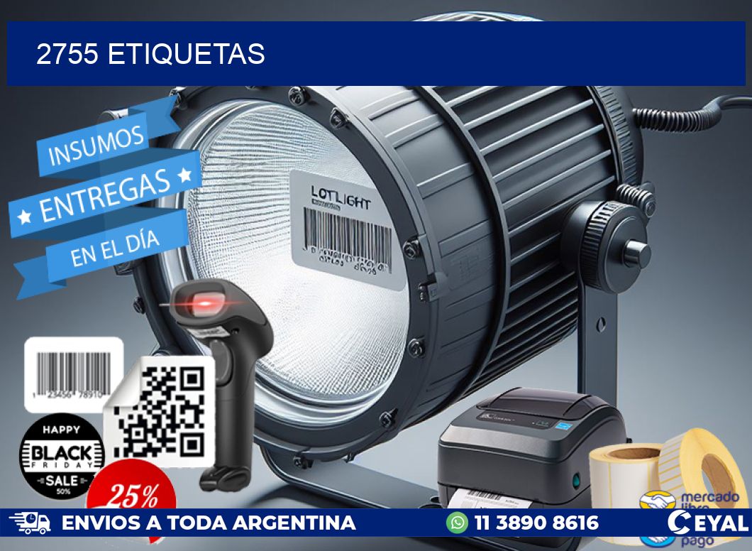 2755 ETIQUETAS