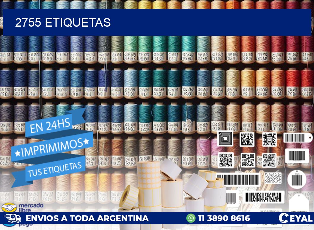2755 ETIQUETAS
