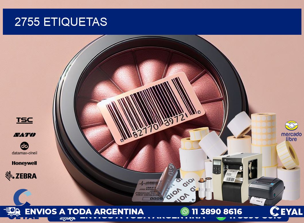 2755 ETIQUETAS