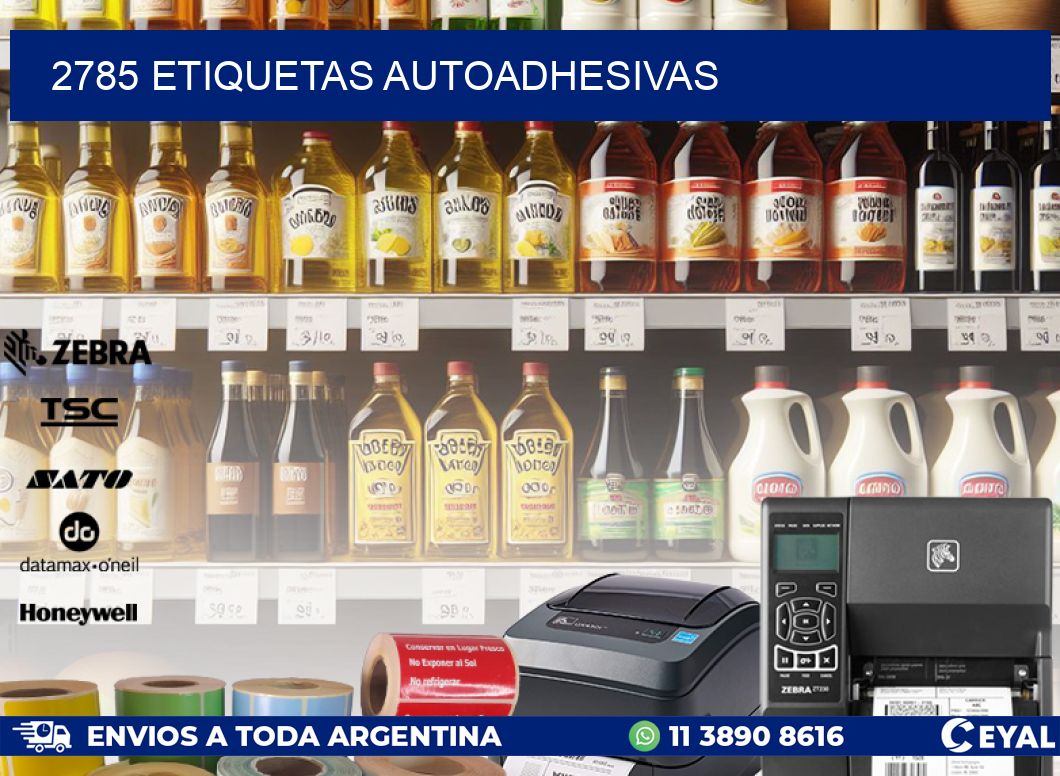 2785 ETIQUETAS AUTOADHESIVAS
