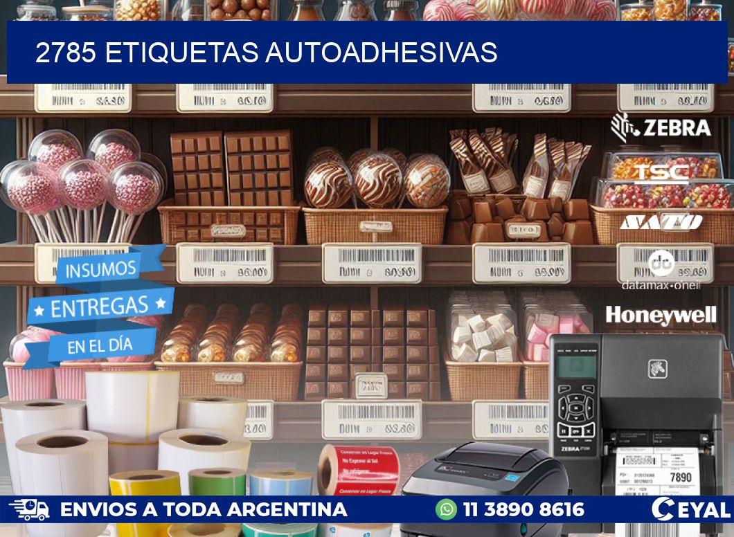 2785 ETIQUETAS AUTOADHESIVAS