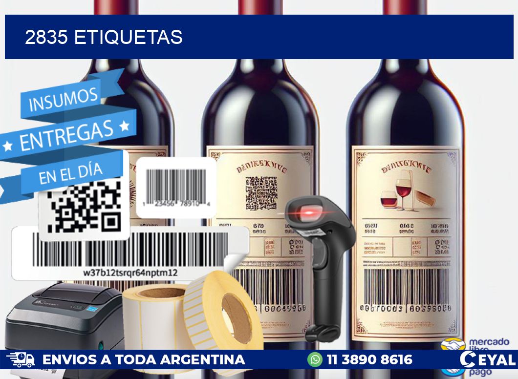 2835 ETIQUETAS