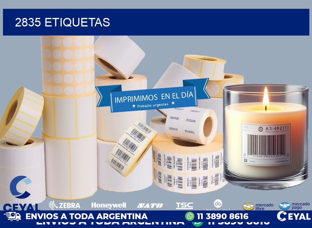2835 ETIQUETAS