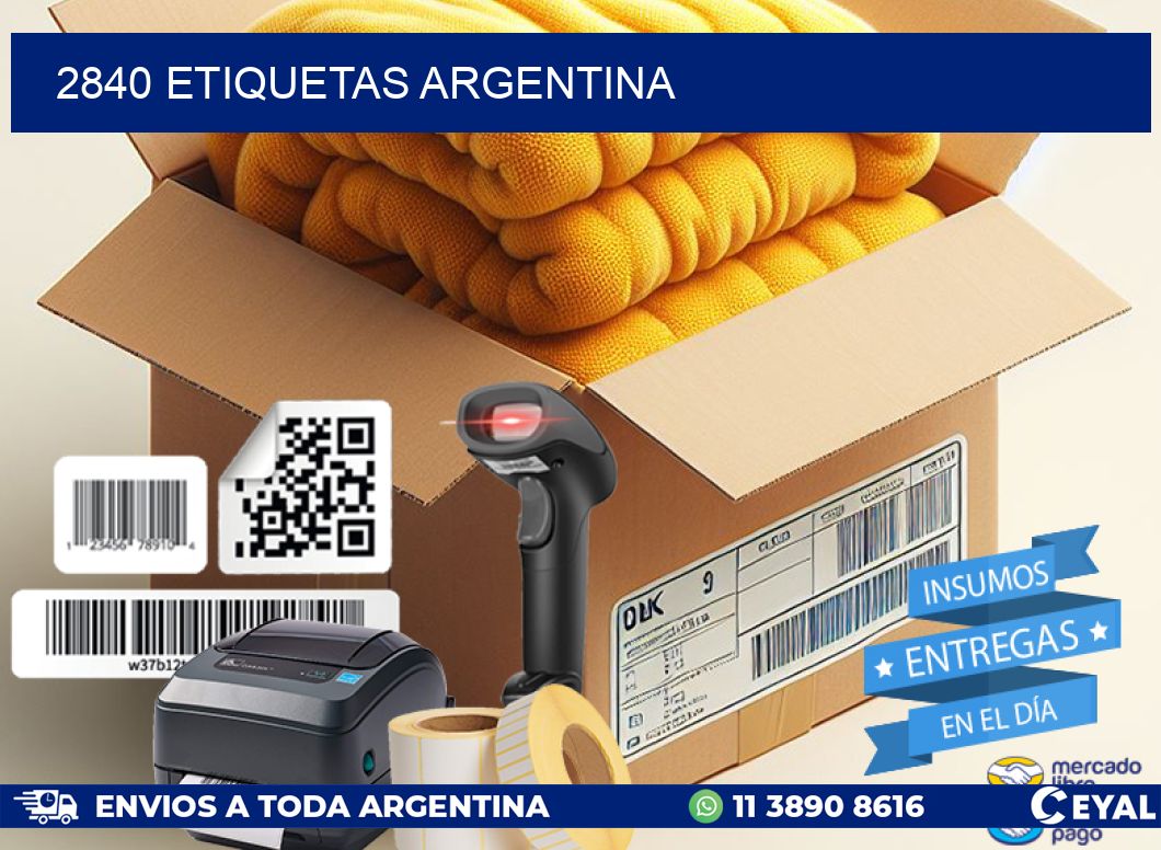 2840 ETIQUETAS ARGENTINA