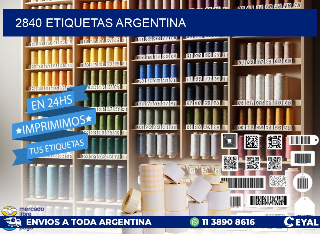 2840 ETIQUETAS ARGENTINA