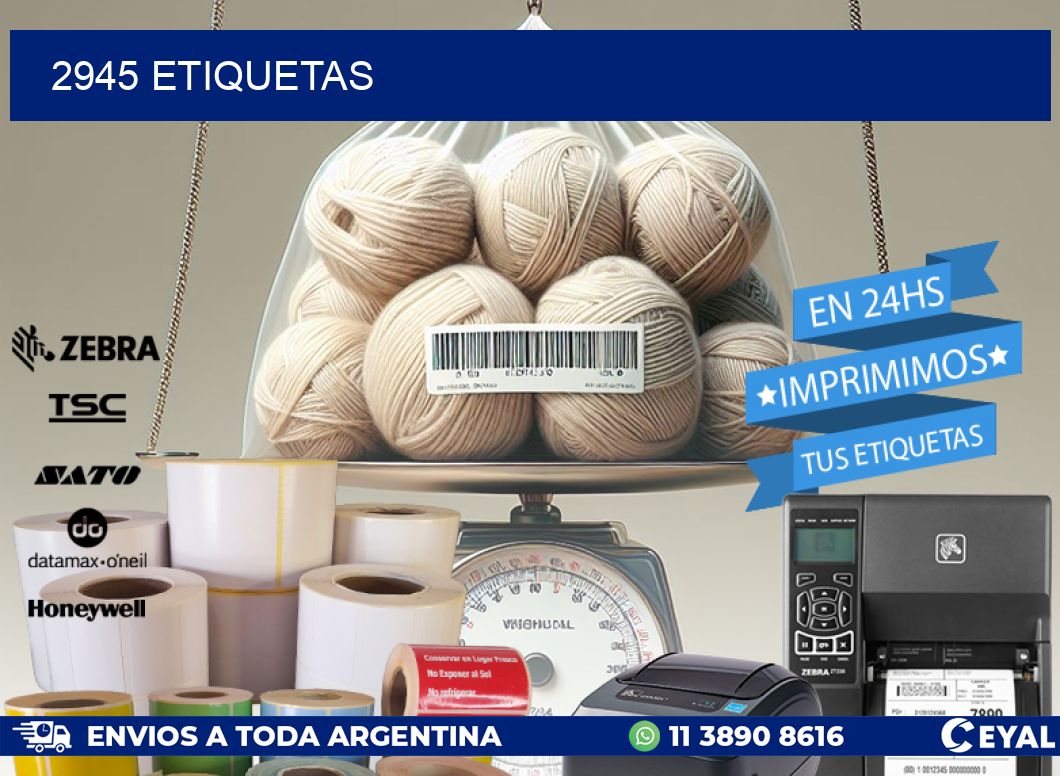2945 ETIQUETAS