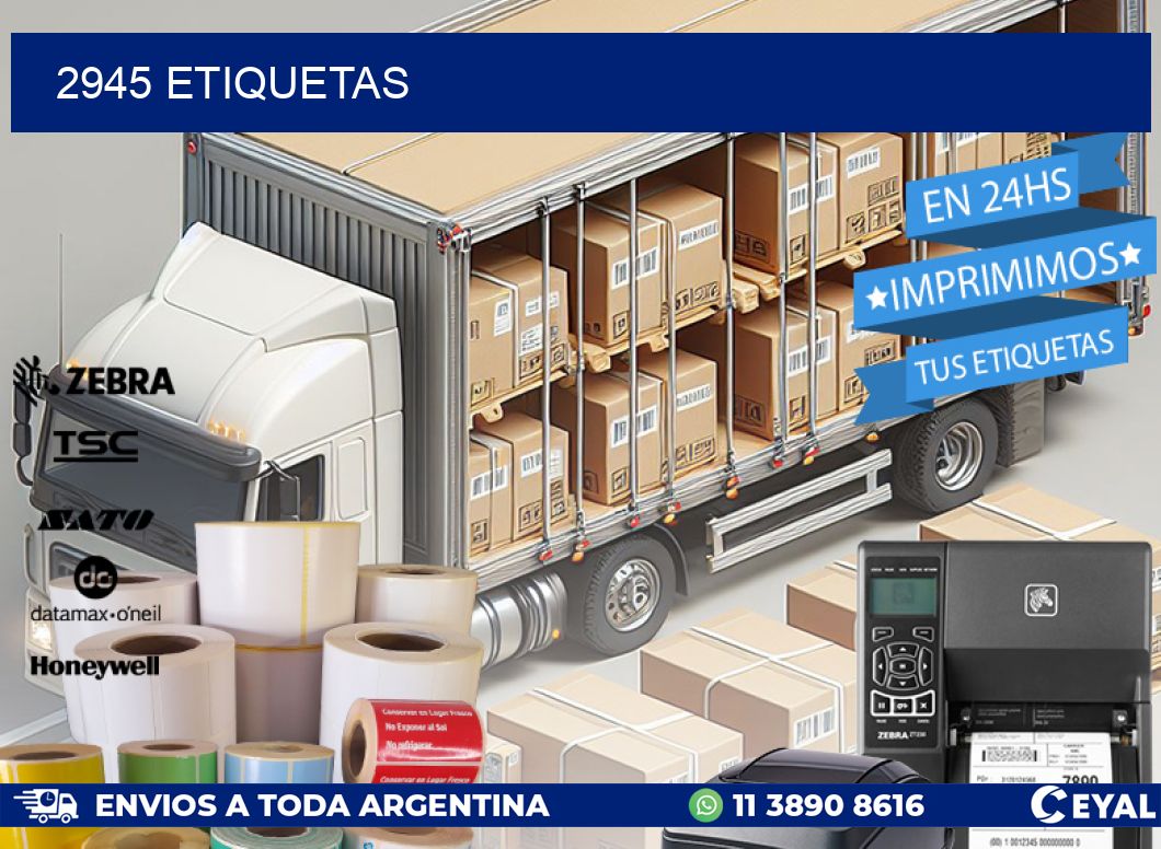 2945 ETIQUETAS