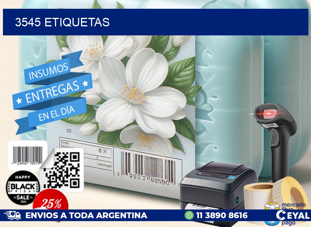 3545 ETIQUETAS