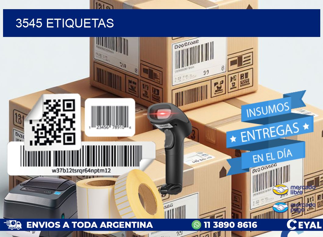 3545 ETIQUETAS