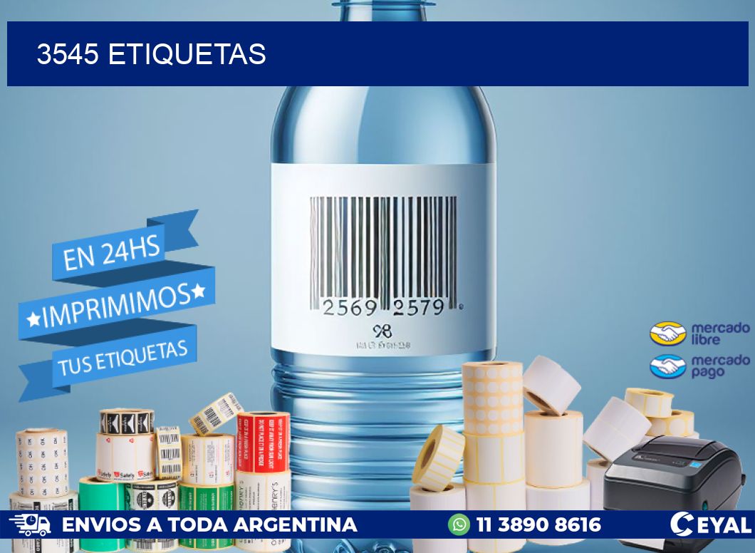 3545 ETIQUETAS