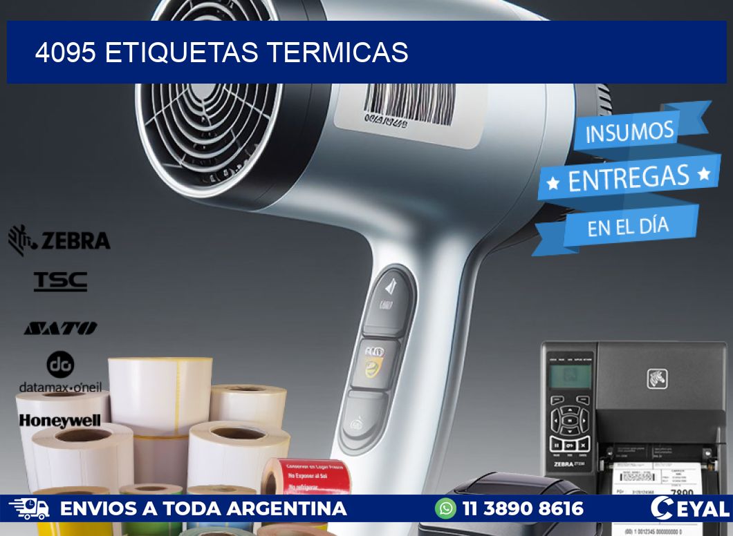 4095 ETIQUETAS TERMICAS