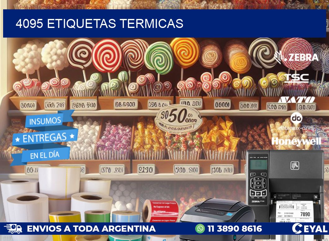 4095 ETIQUETAS TERMICAS