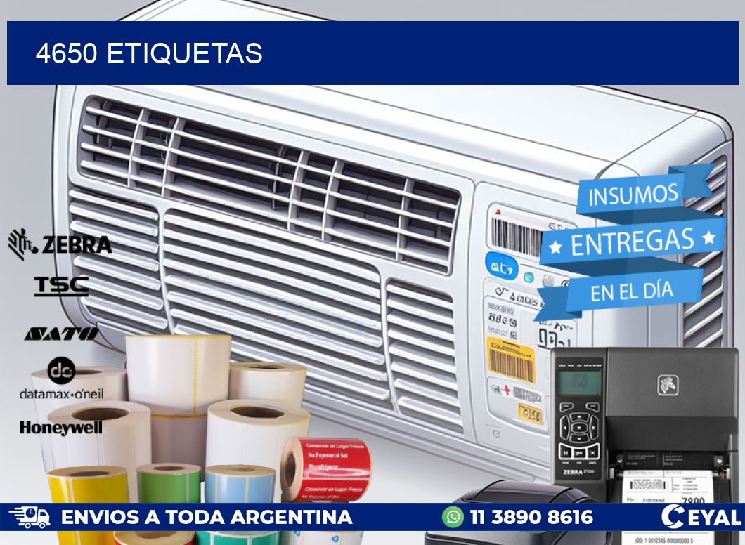 4650 ETIQUETAS