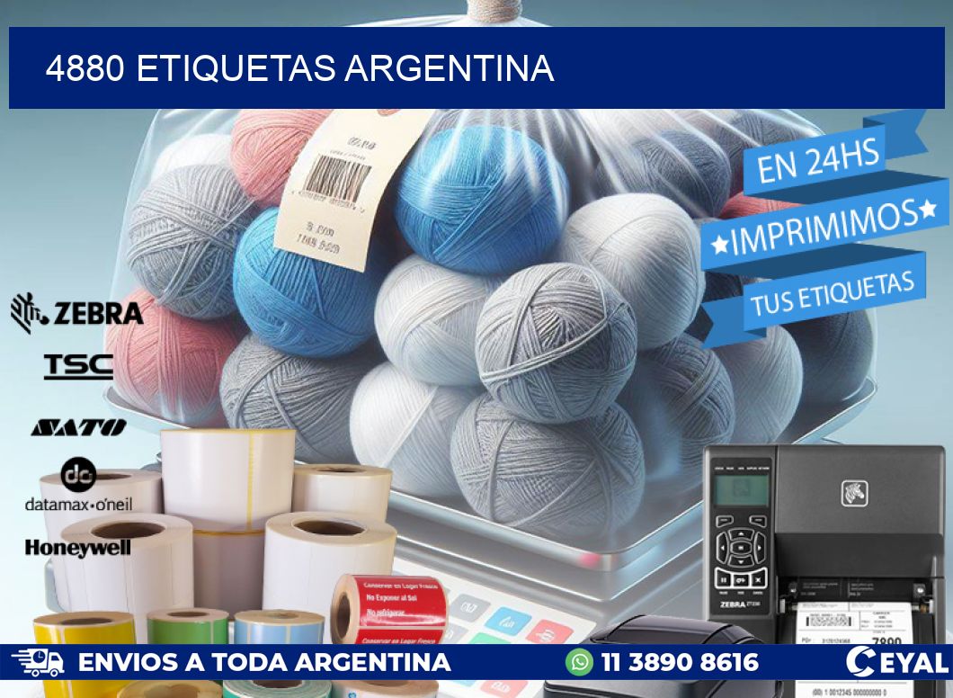 4880 ETIQUETAS ARGENTINA