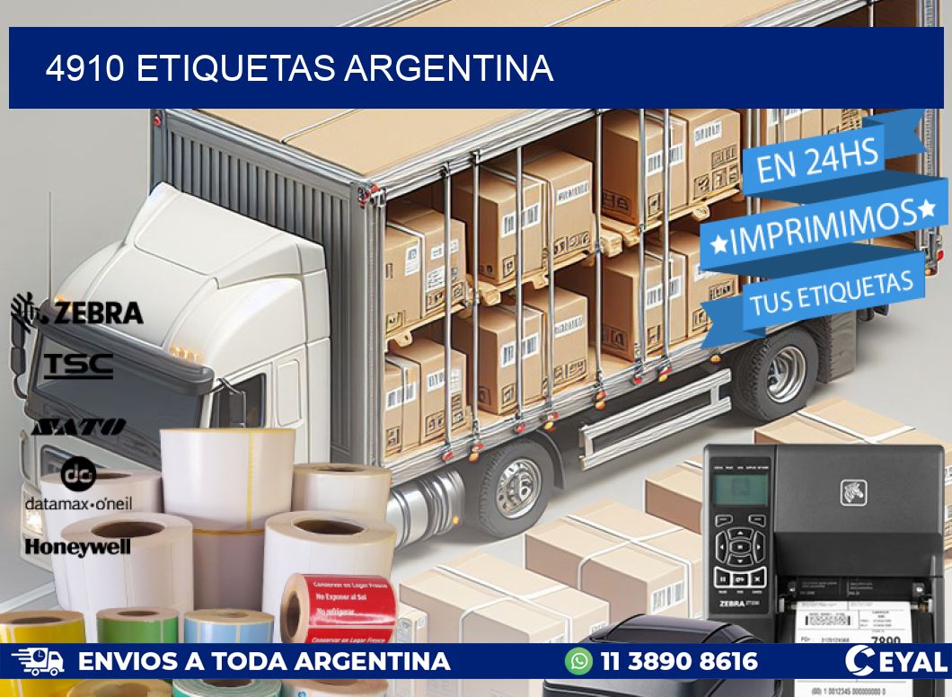 4910 ETIQUETAS ARGENTINA