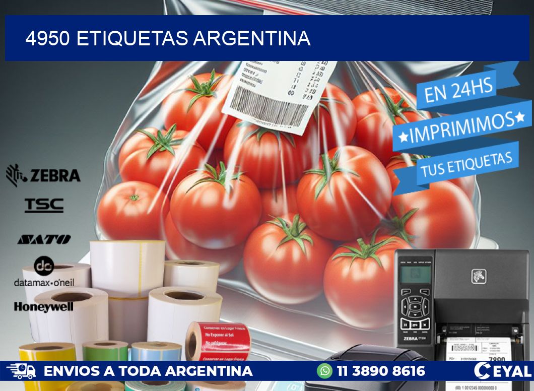 4950 ETIQUETAS ARGENTINA