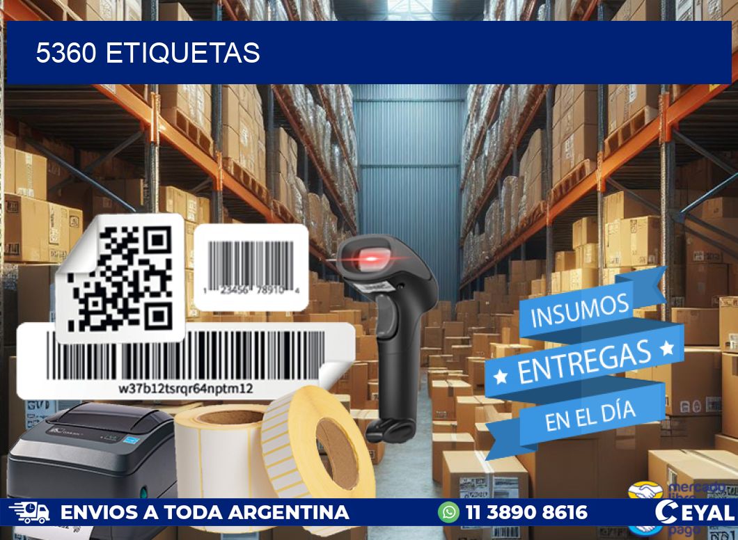 5360 ETIQUETAS
