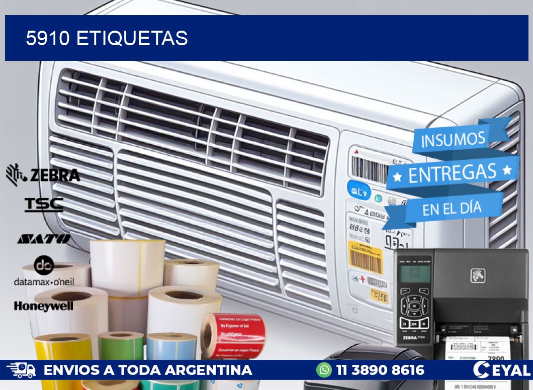 5910 ETIQUETAS