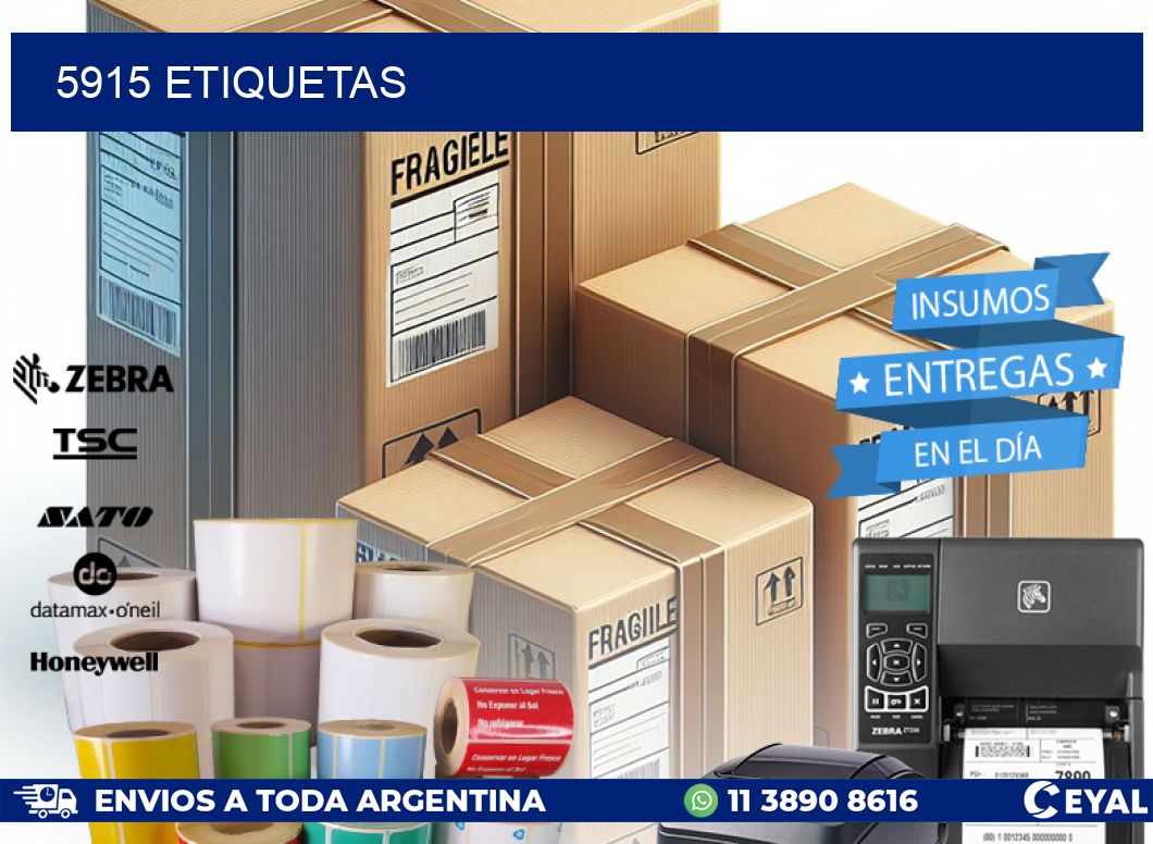 5915 ETIQUETAS