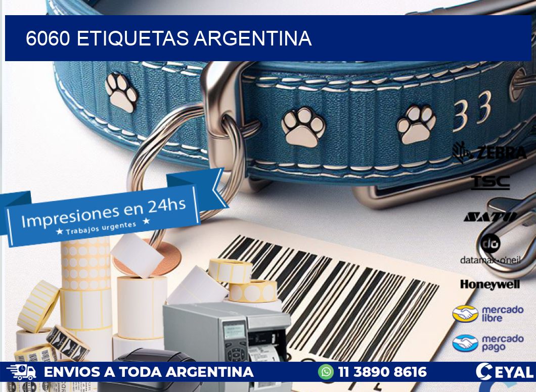 6060 ETIQUETAS ARGENTINA