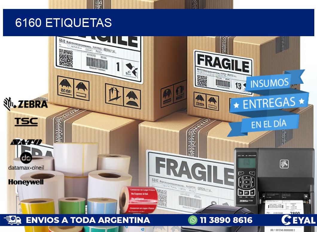 6160 ETIQUETAS