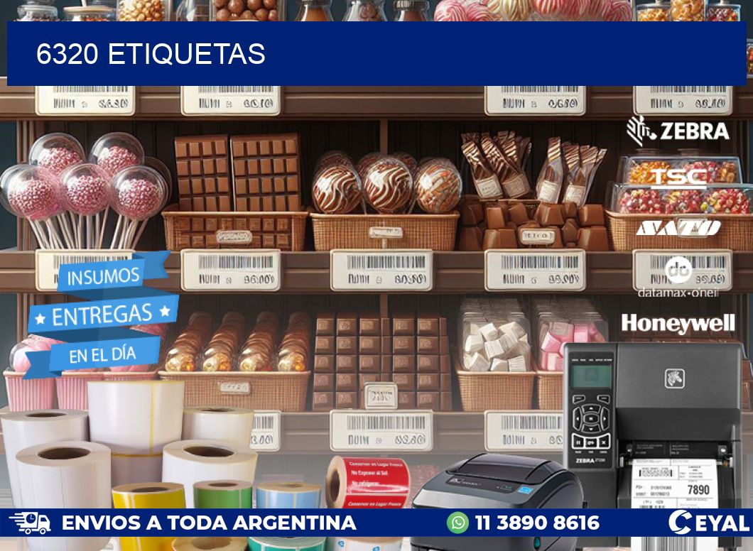 6320 ETIQUETAS