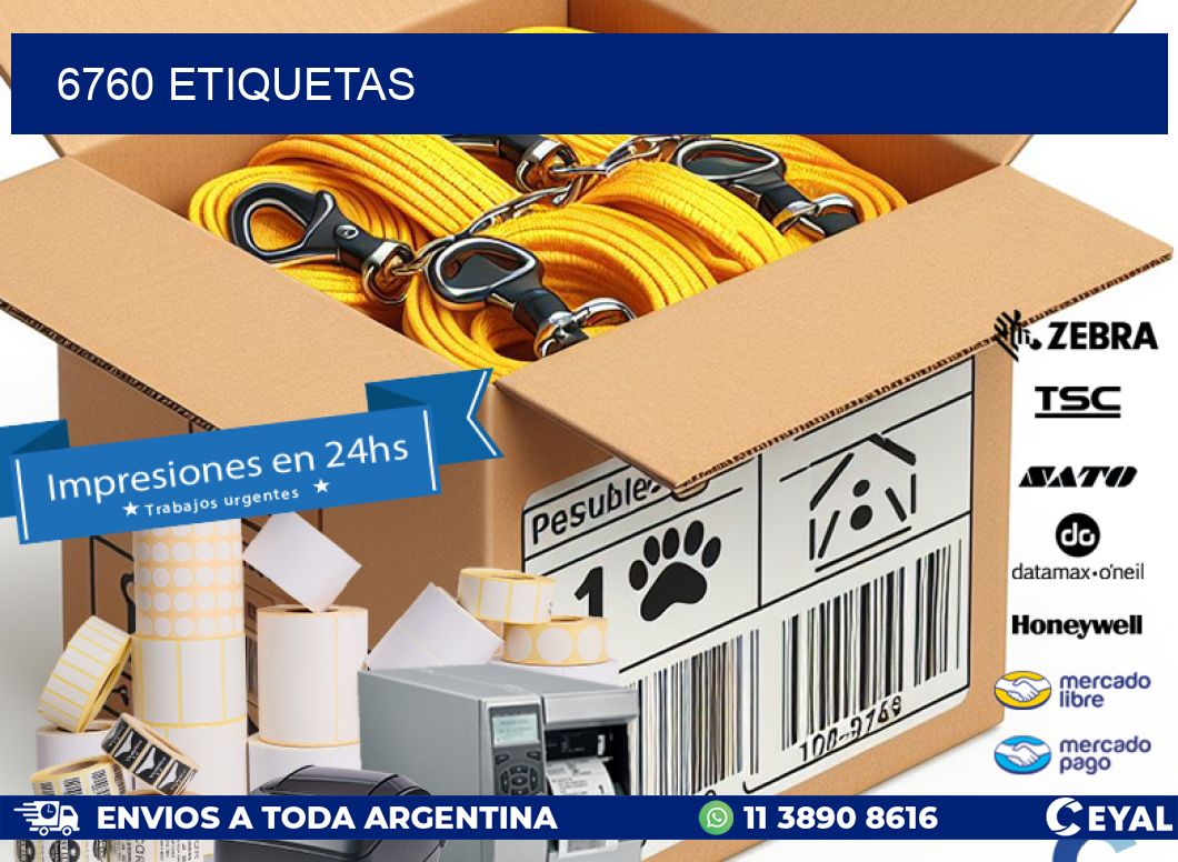 6760 ETIQUETAS