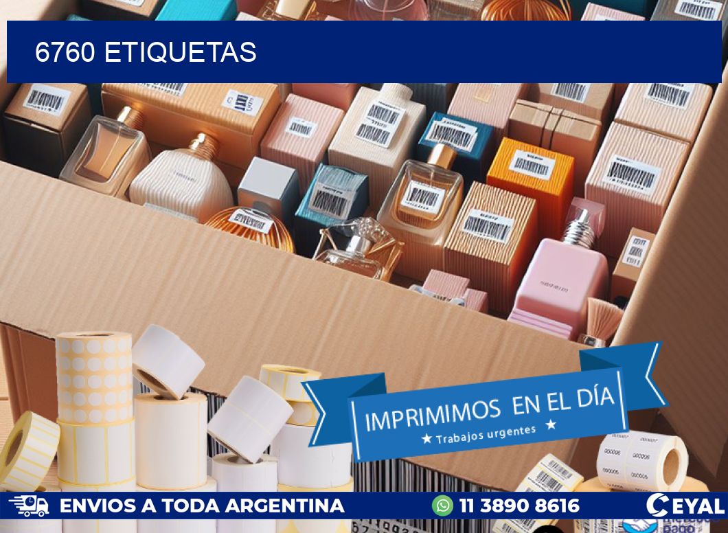 6760 ETIQUETAS