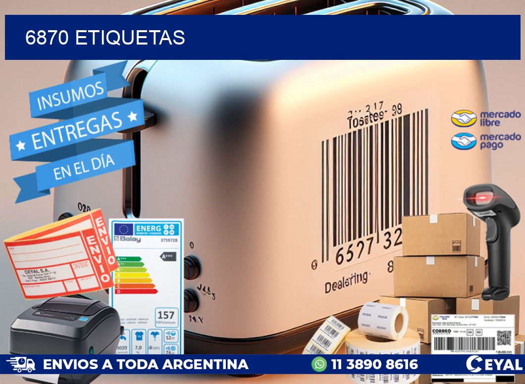 6870 ETIQUETAS