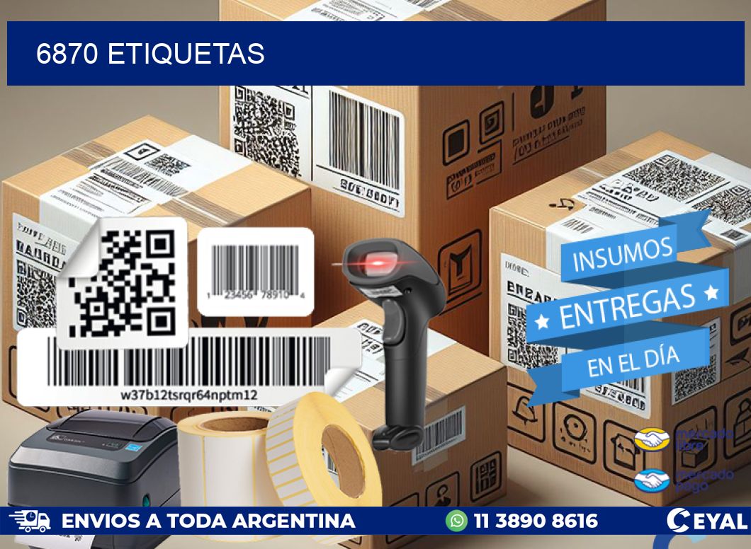 6870 ETIQUETAS