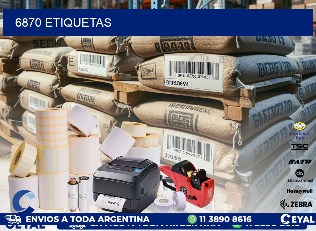 6870 ETIQUETAS