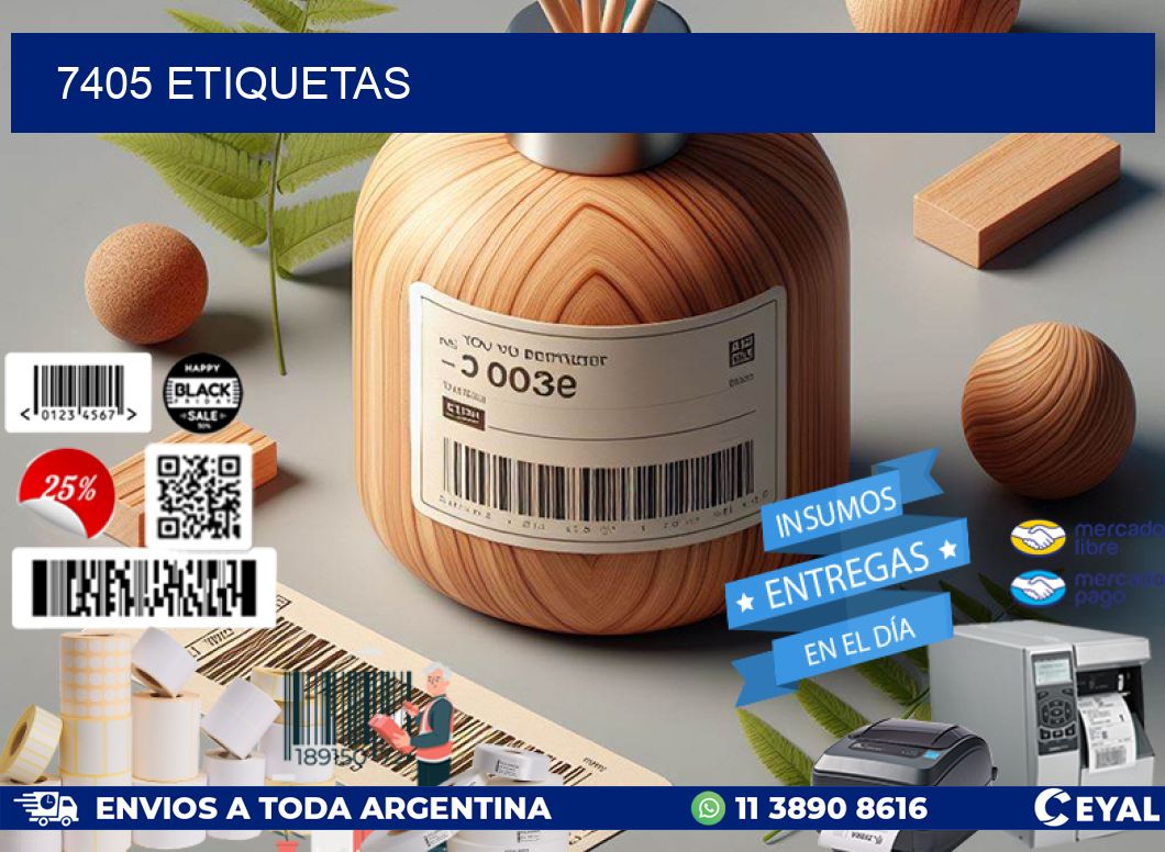7405 ETIQUETAS