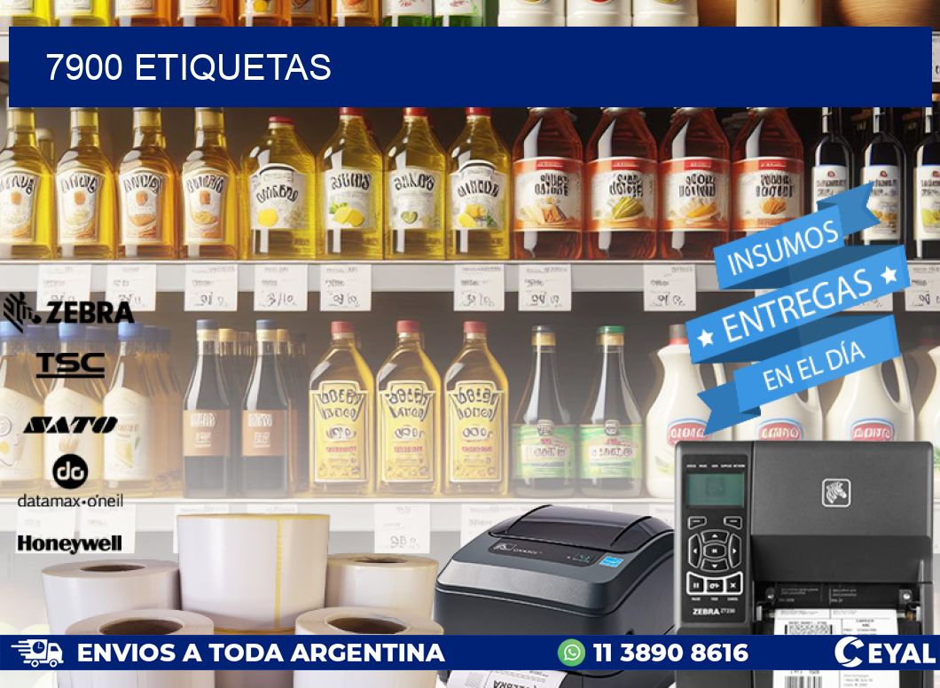7900 ETIQUETAS