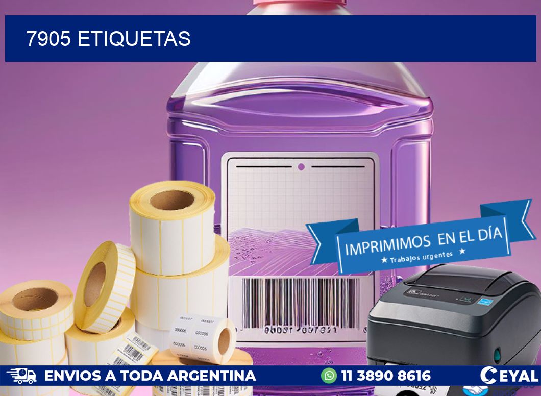 7905 ETIQUETAS
