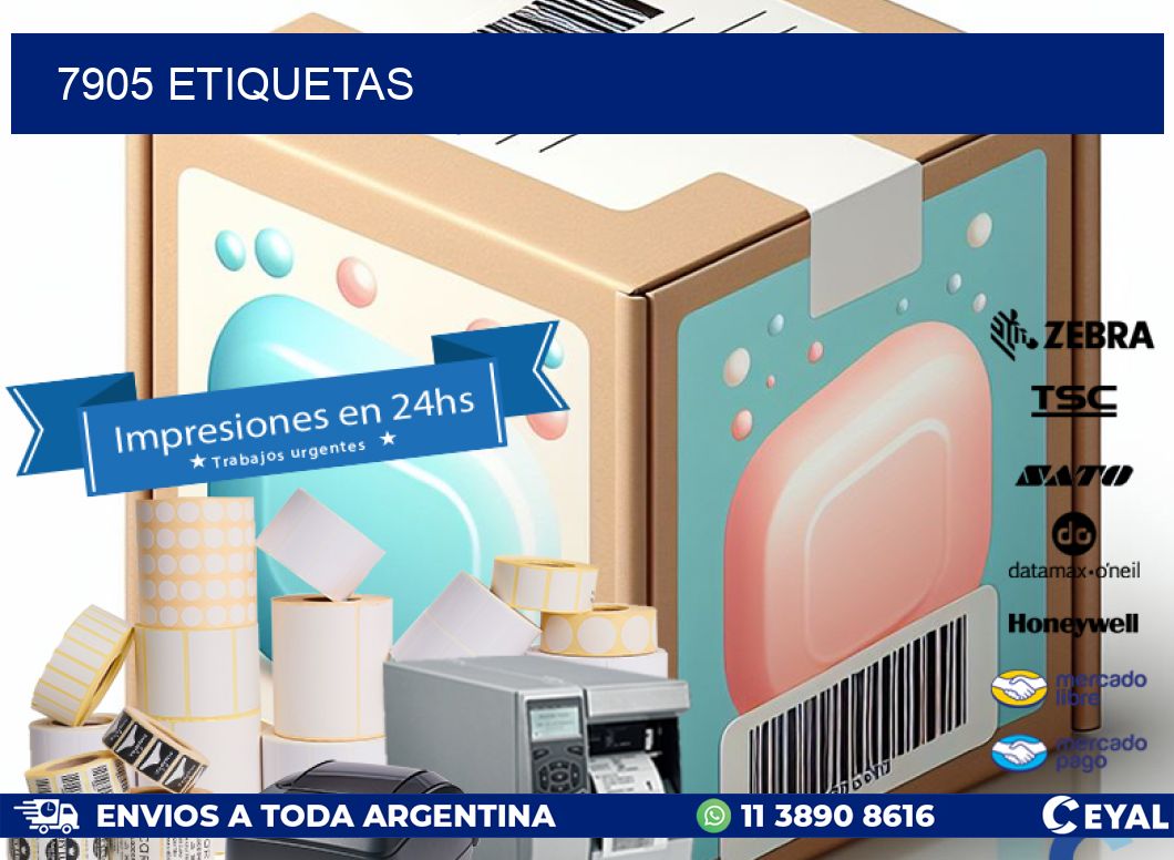 7905 ETIQUETAS