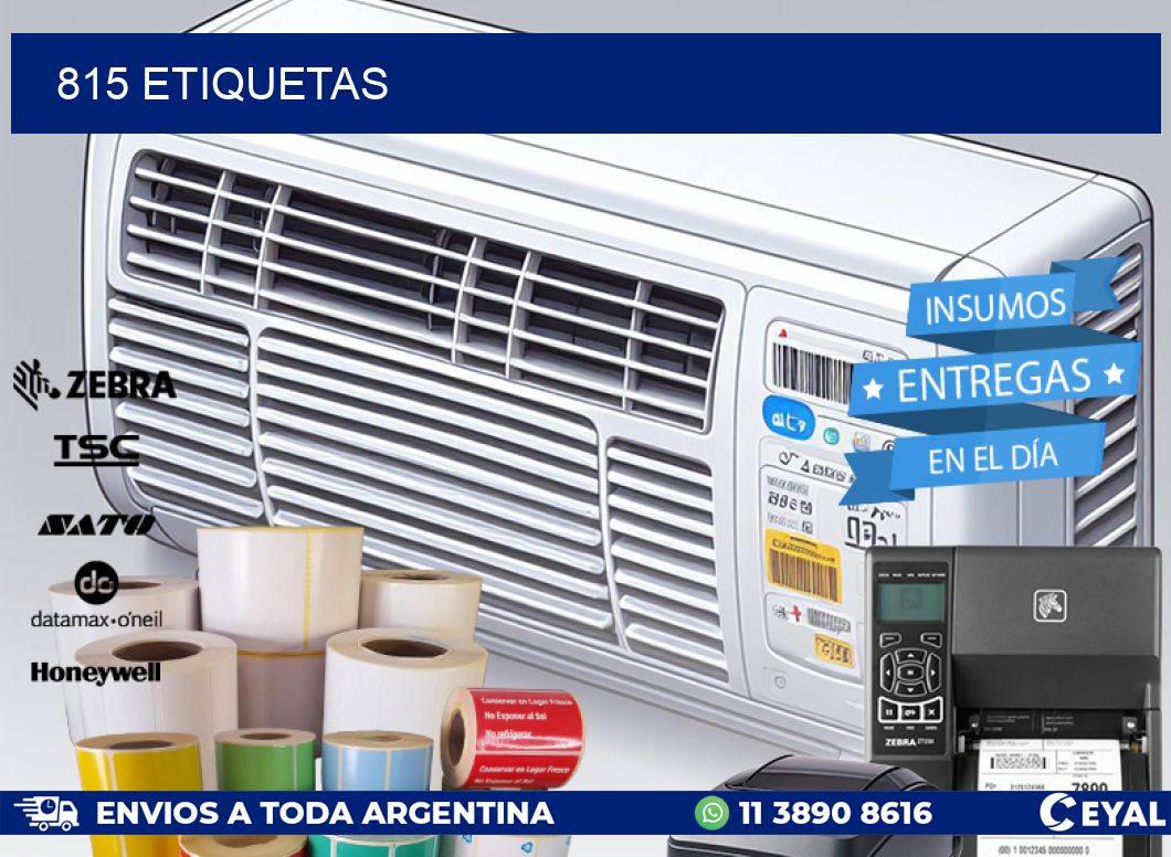 815 ETIQUETAS