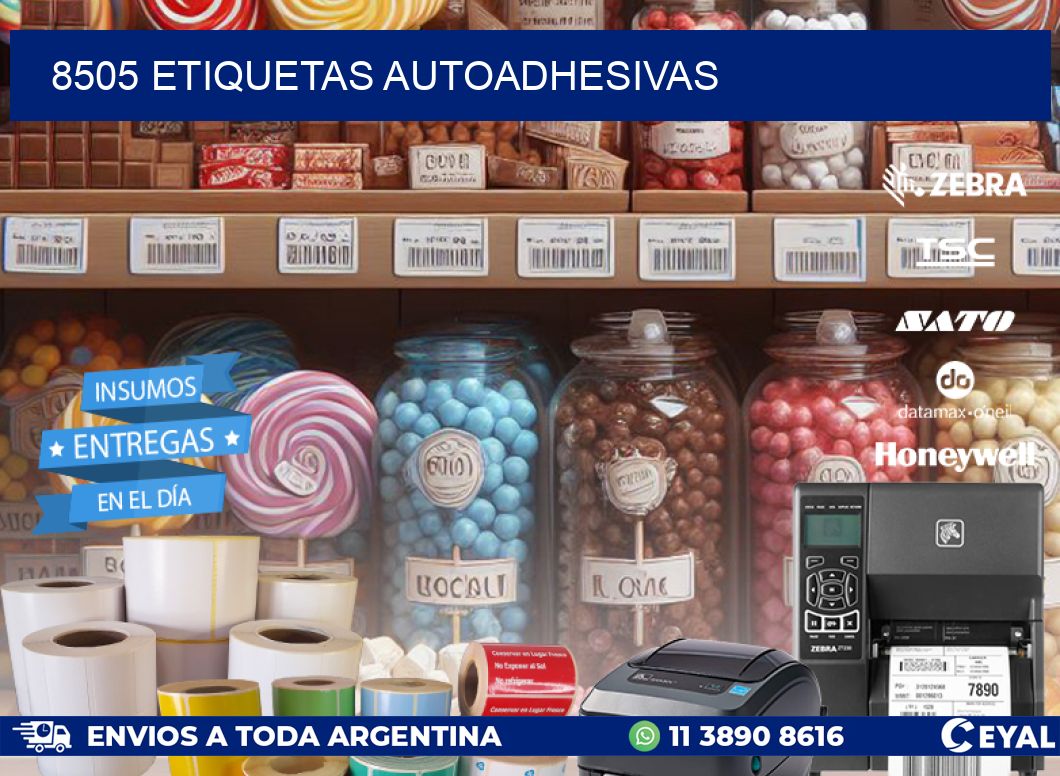 8505 ETIQUETAS AUTOADHESIVAS